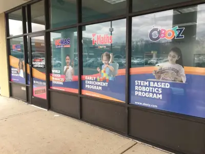 Perforated Window Vinyl Photo
